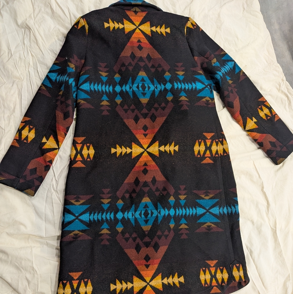 Pendleton Wool Trench Style Coat - image 2